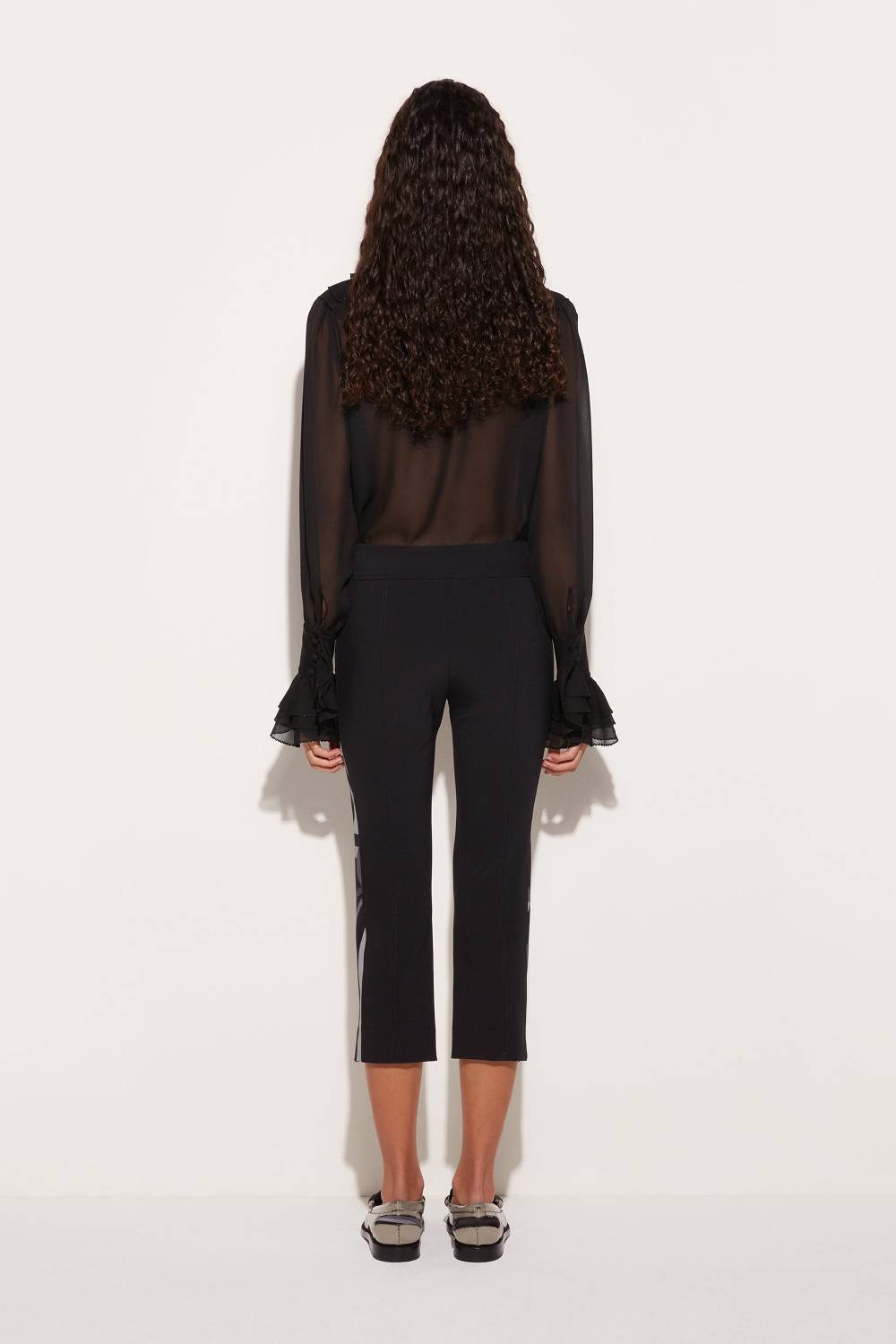 Pucci Pantaloni cropped con stampa Marmo Only for today