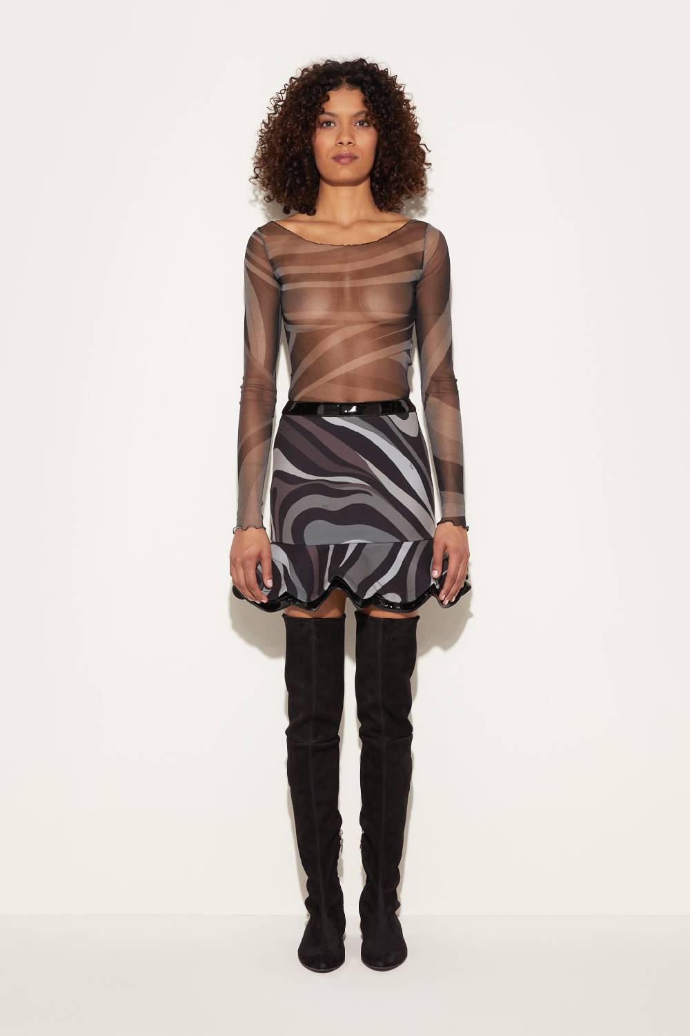 Pucci Top con stampa Iride Fino al 55% di sconto