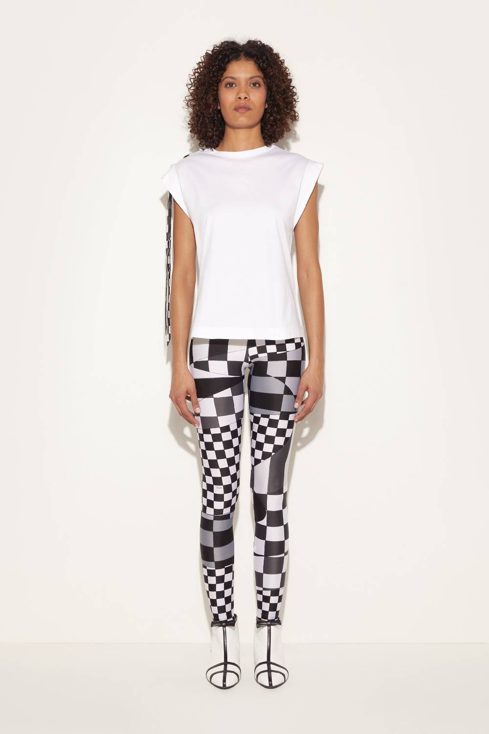 Pucci Top con inserto Giardino Super sconto