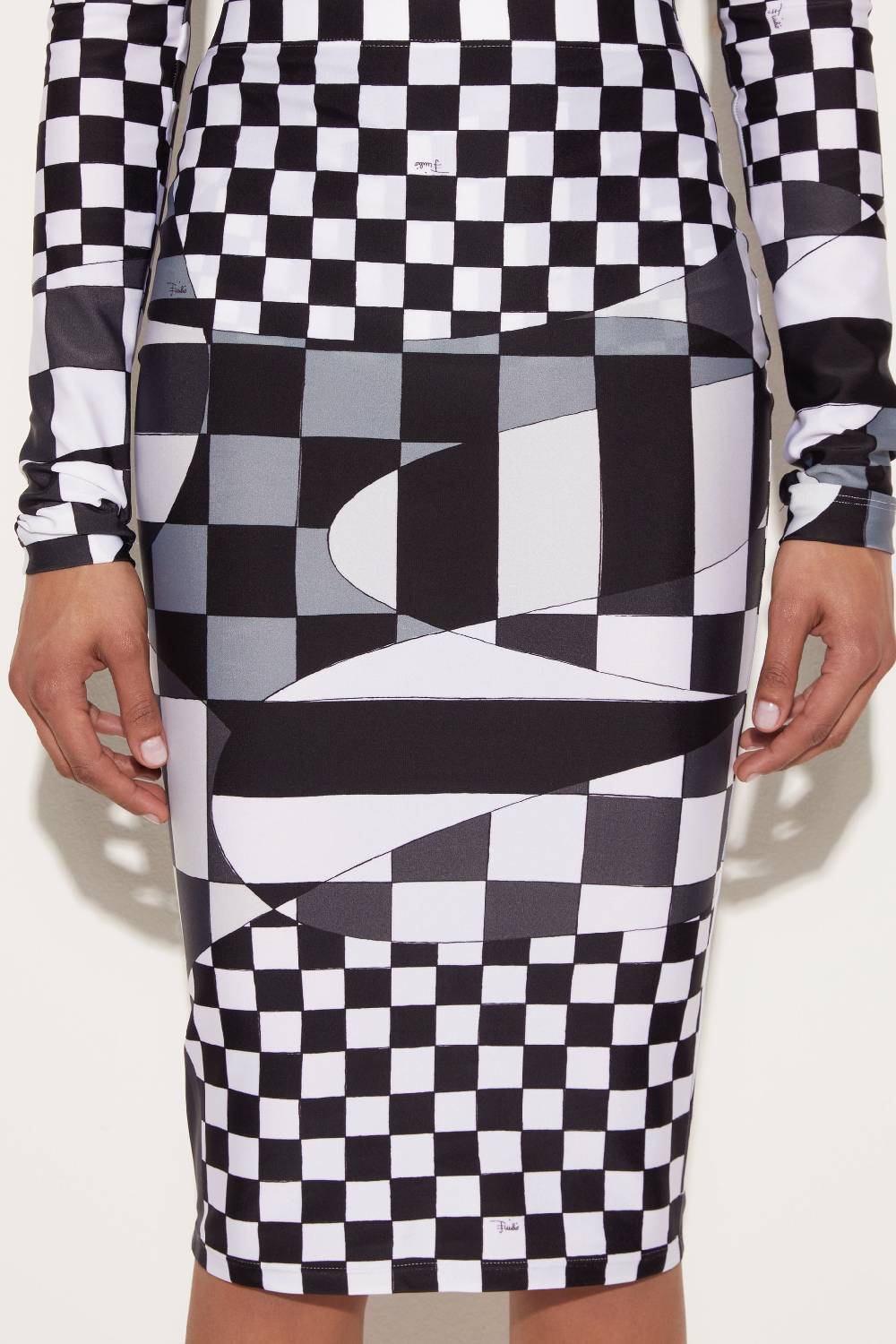 Pucci Giardino-Print Pencil Skirt 50% di sconto con spedizione gratuita