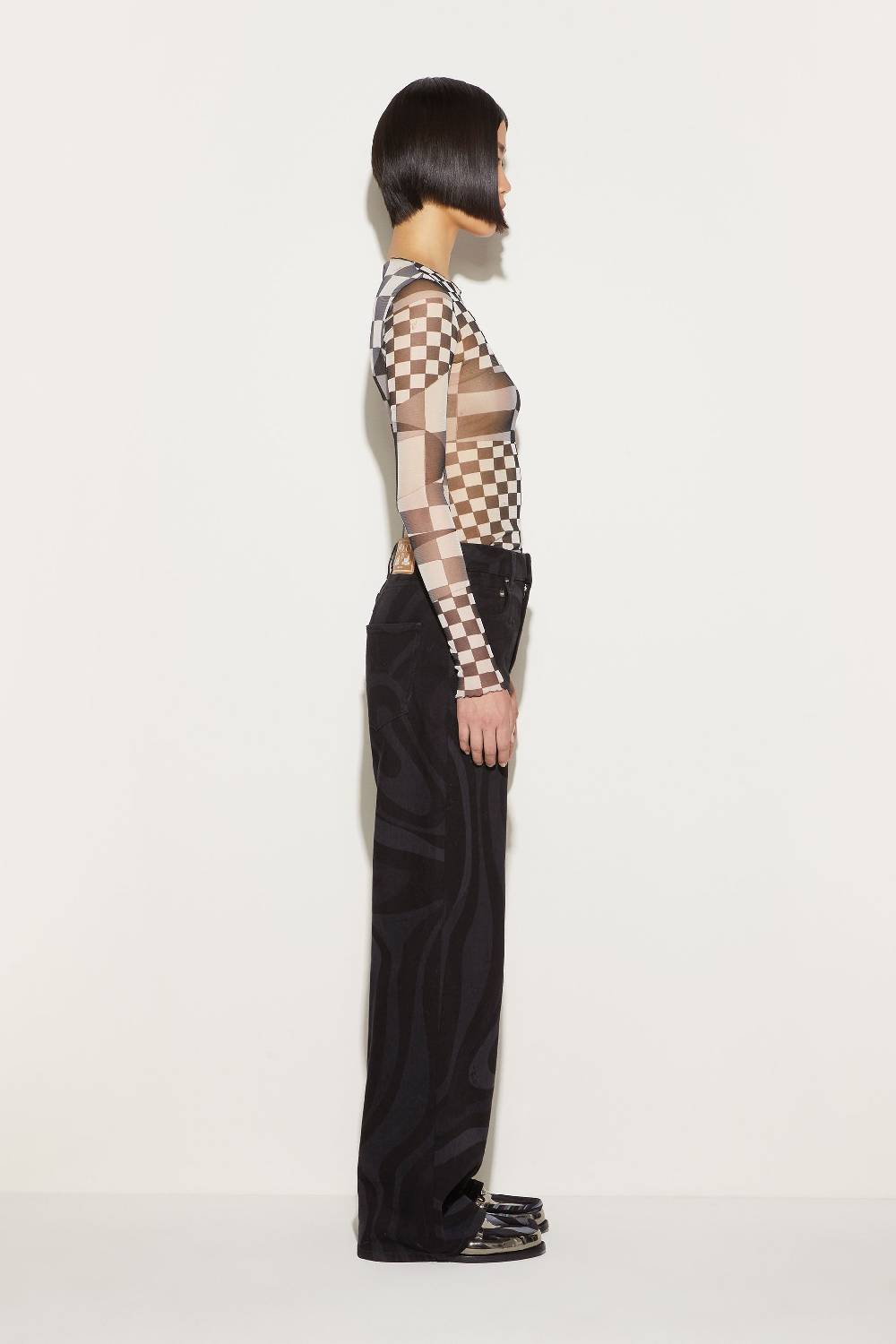 Pucci Top con stampa Giardino In vendita
