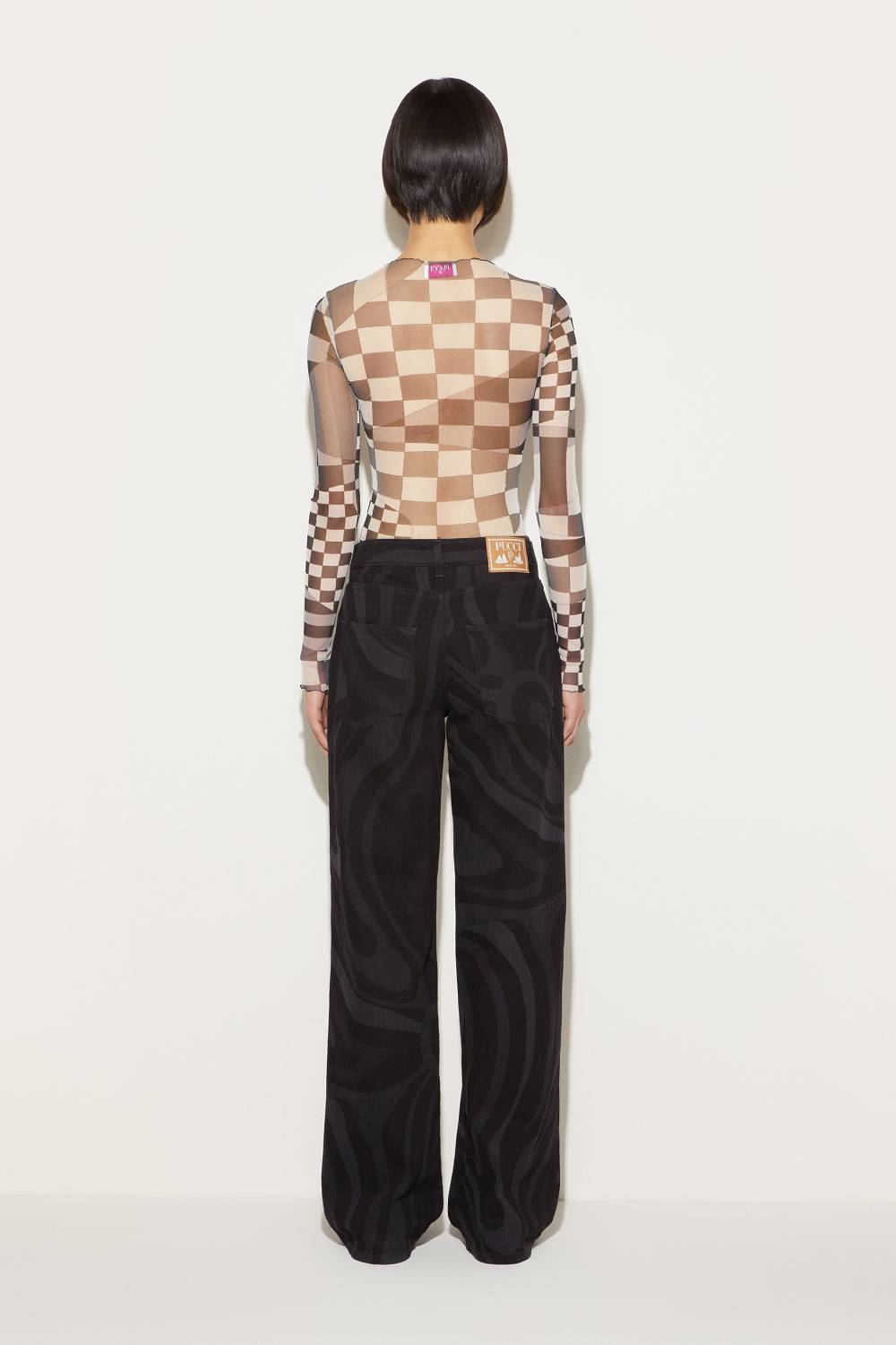 Pucci Top con stampa Giardino In vendita