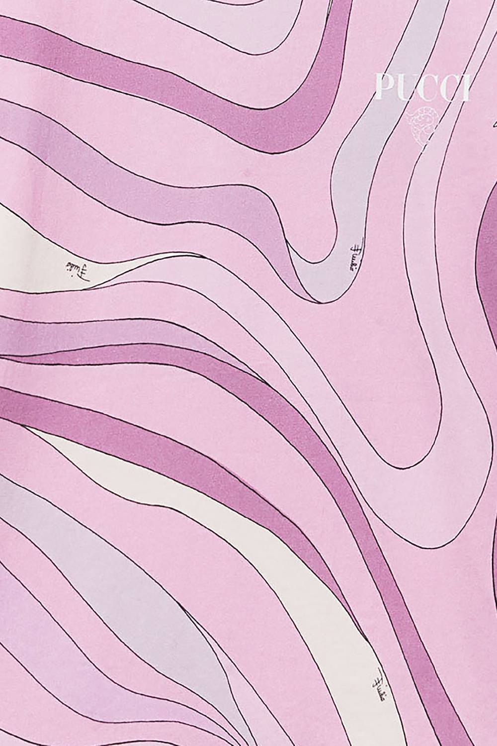 Pucci T-shirt con stampa Marmo Pezzi Unici