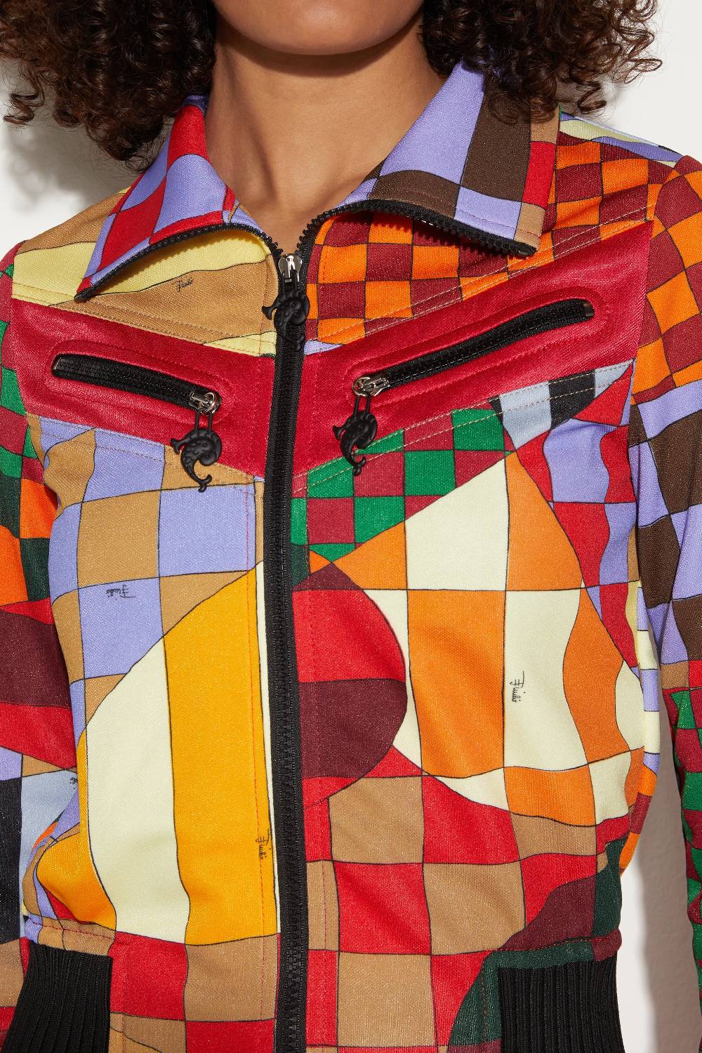 Pucci Giacca con stampa Giardino Prezzo Ridotto