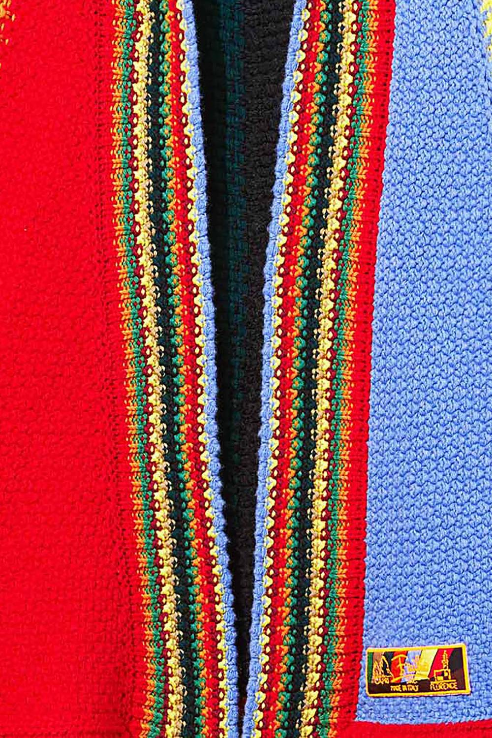 Pucci Mantella colour-block in lana Convenienza