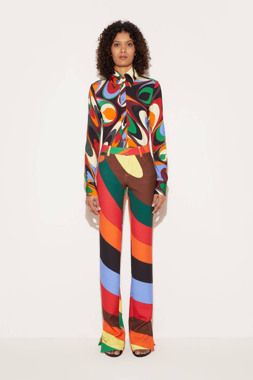 Pucci Pantaloni con stampa Iride Novità