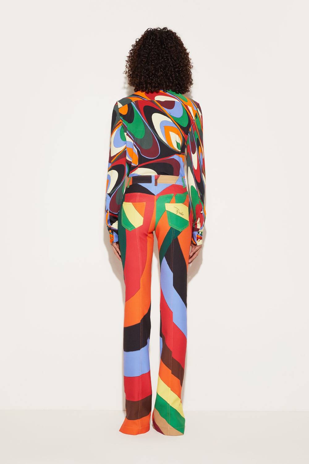 Pucci Pantaloni con stampa Iride Novità