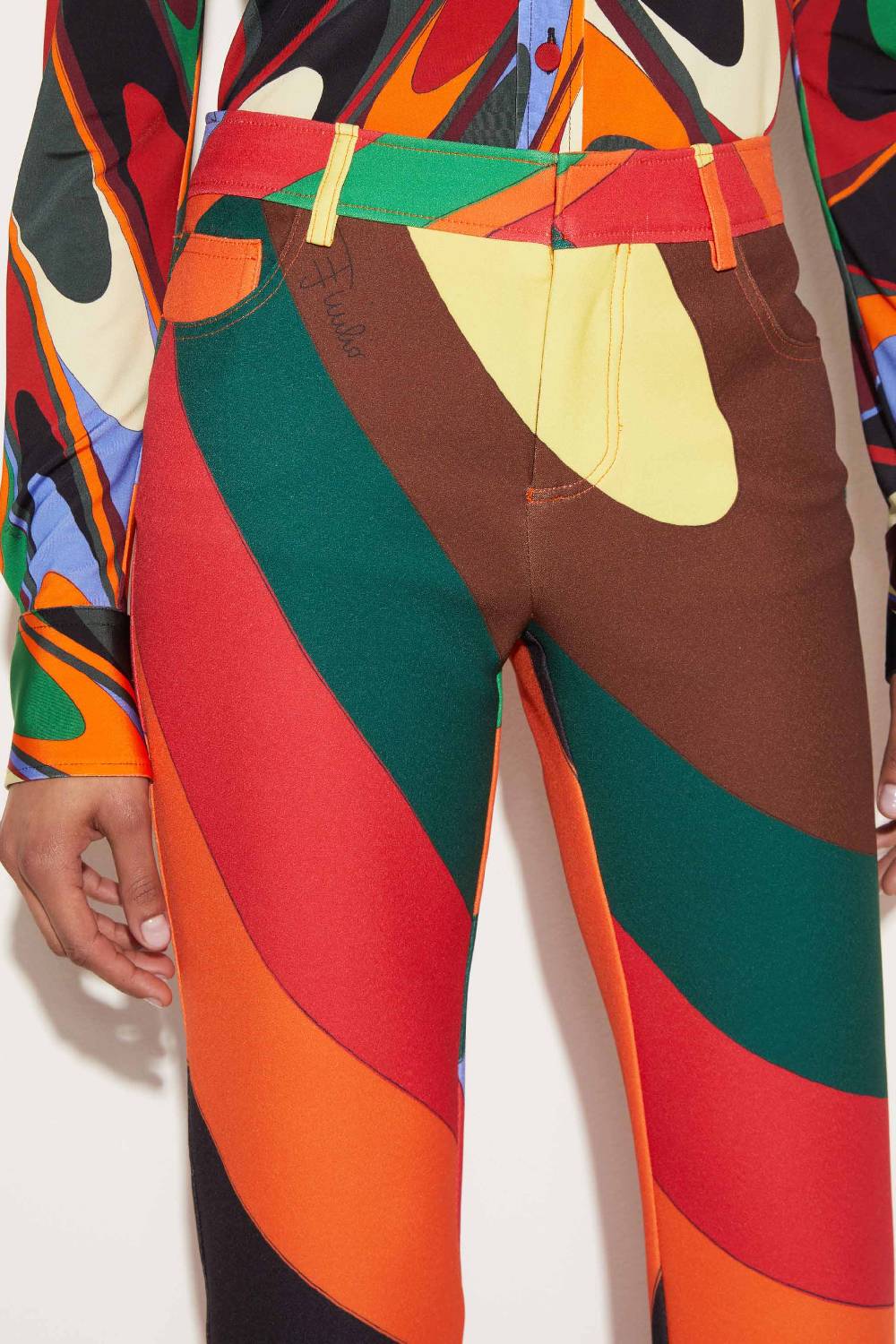 Pucci Pantaloni con stampa Iride Novità
