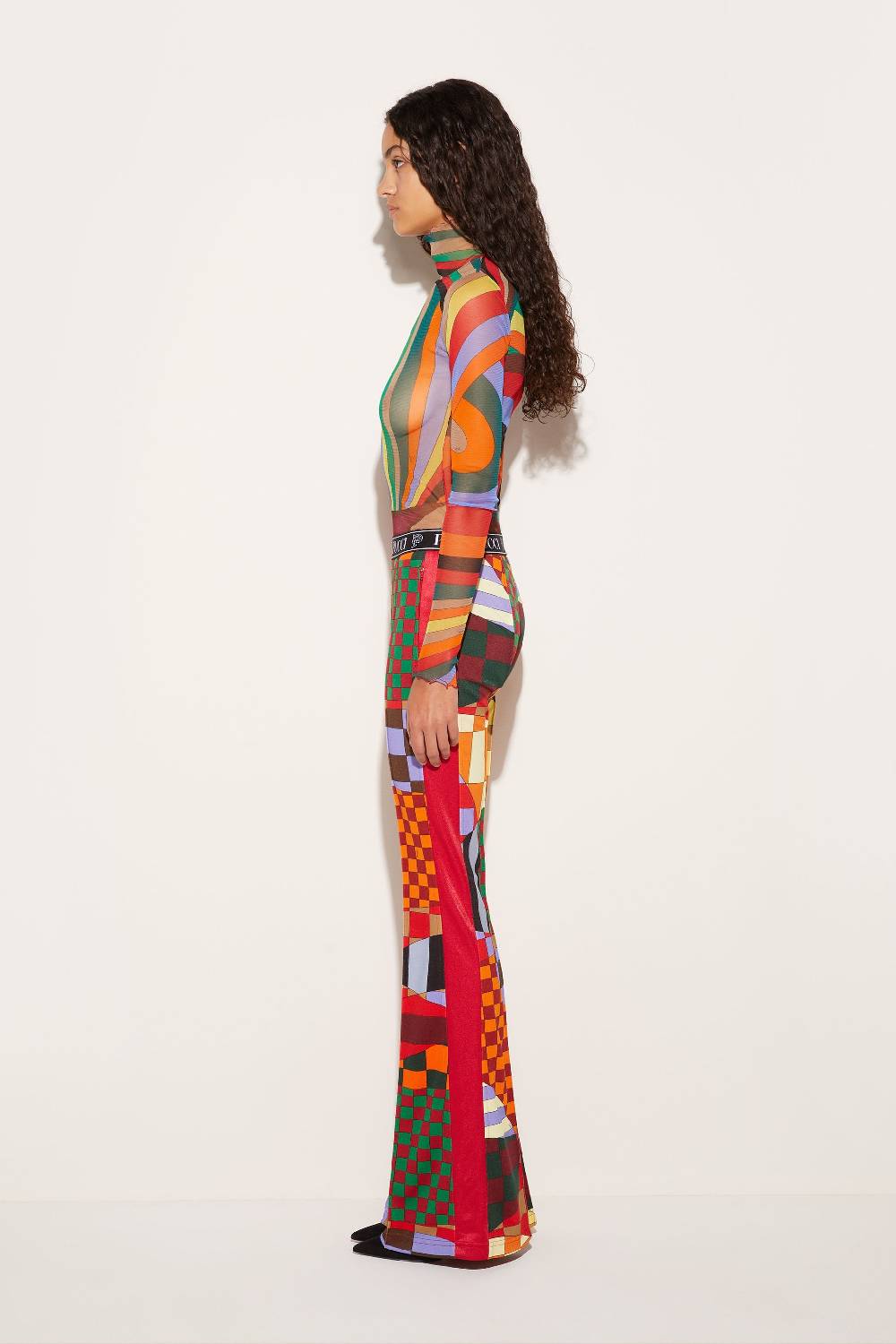 Pucci Top con stampa Iride Sconto