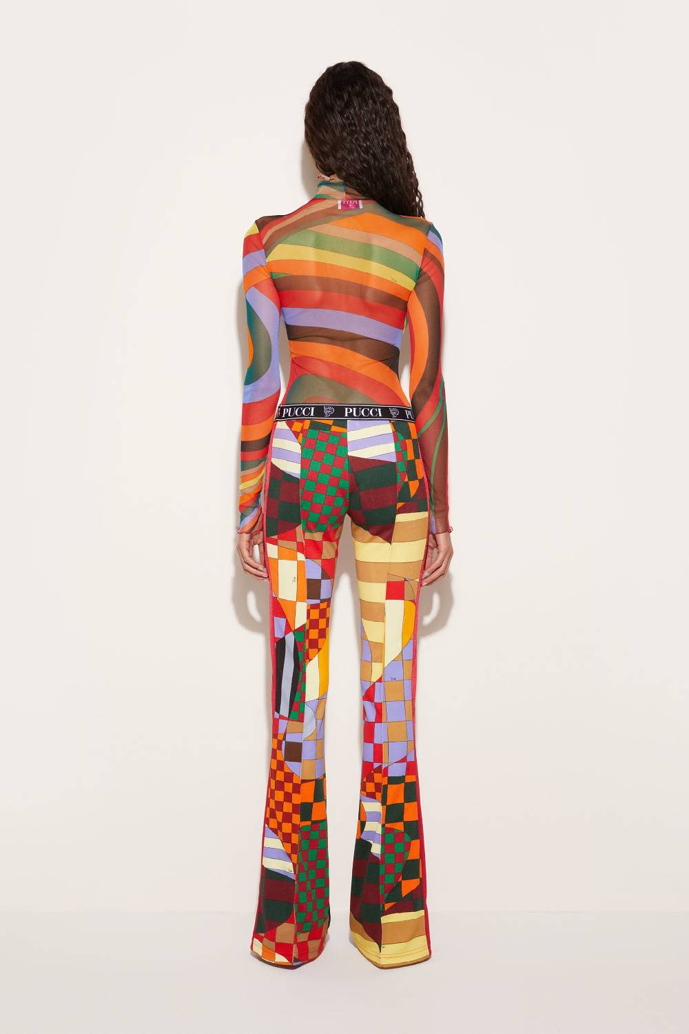 Pucci Top con stampa Iride Sconto
