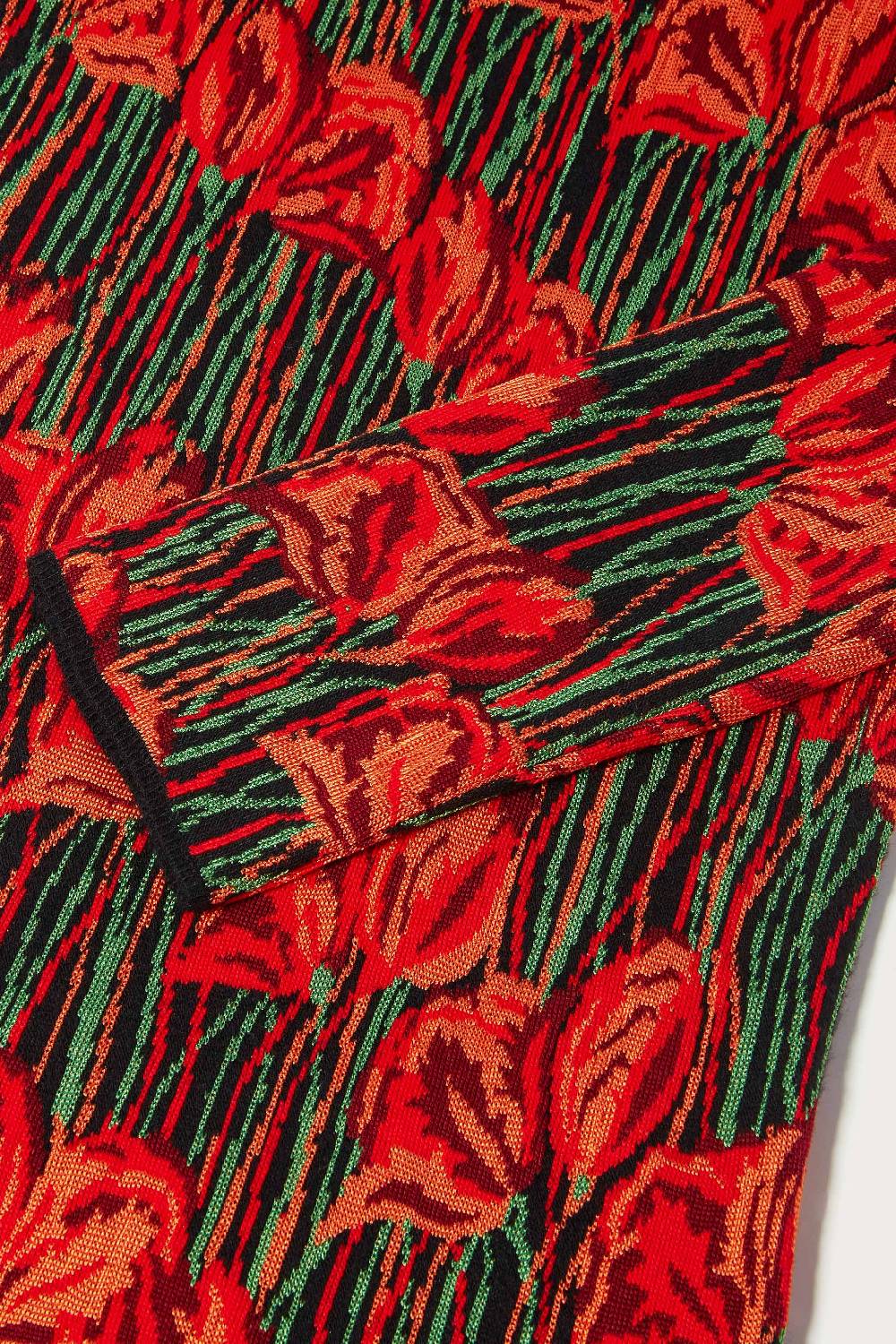 Pucci Abito lungo jacquard con motivo Fior di Loto Economico