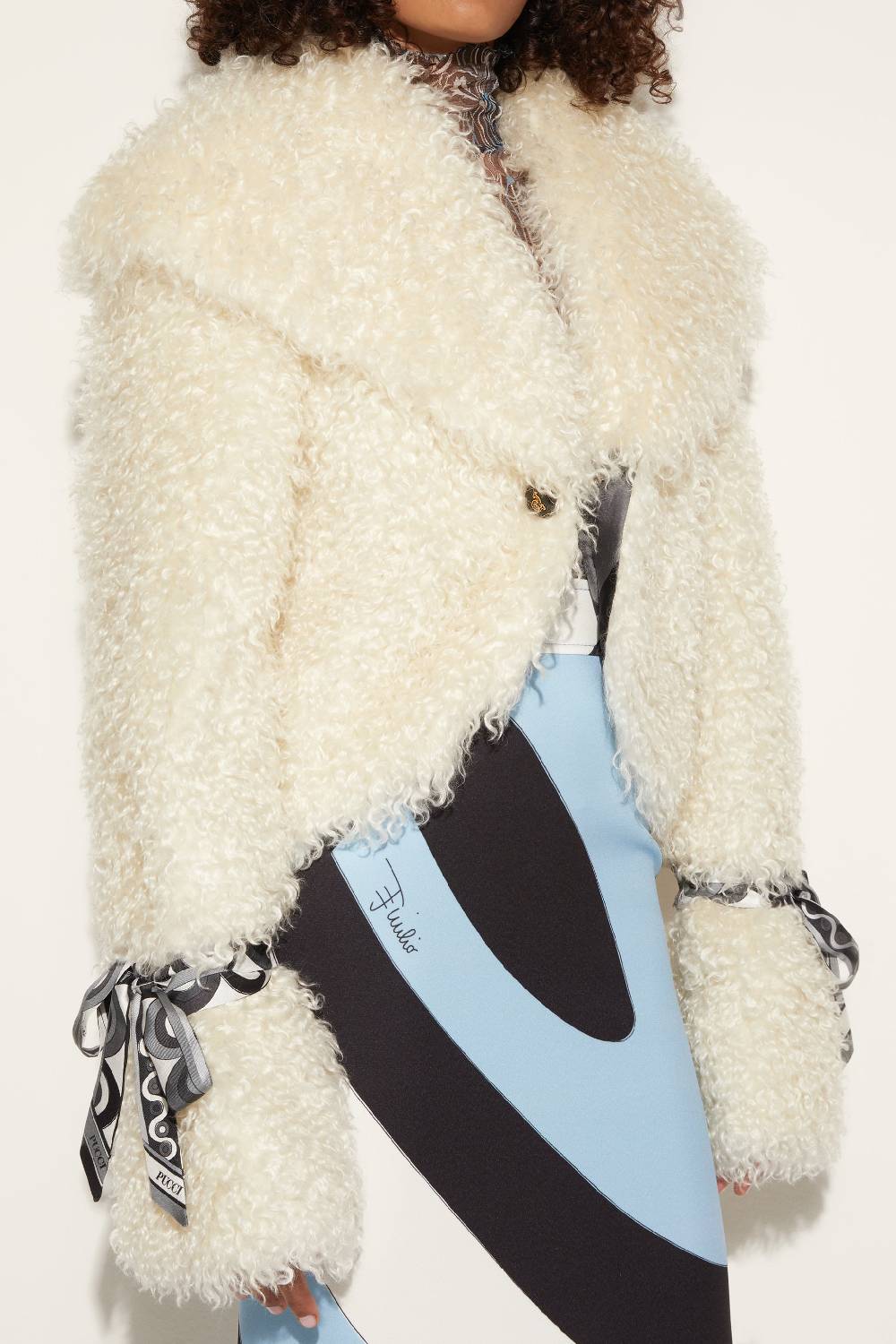 Pucci Cappotto in shearling sintetico Online