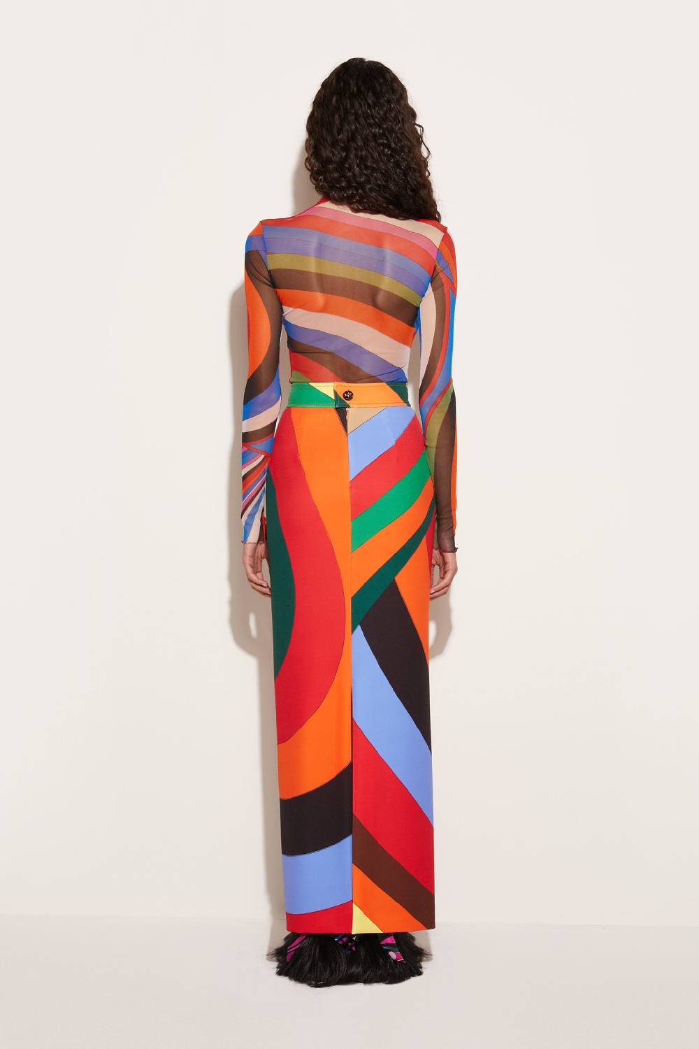 Pucci Top con stampa Iride Outlet
