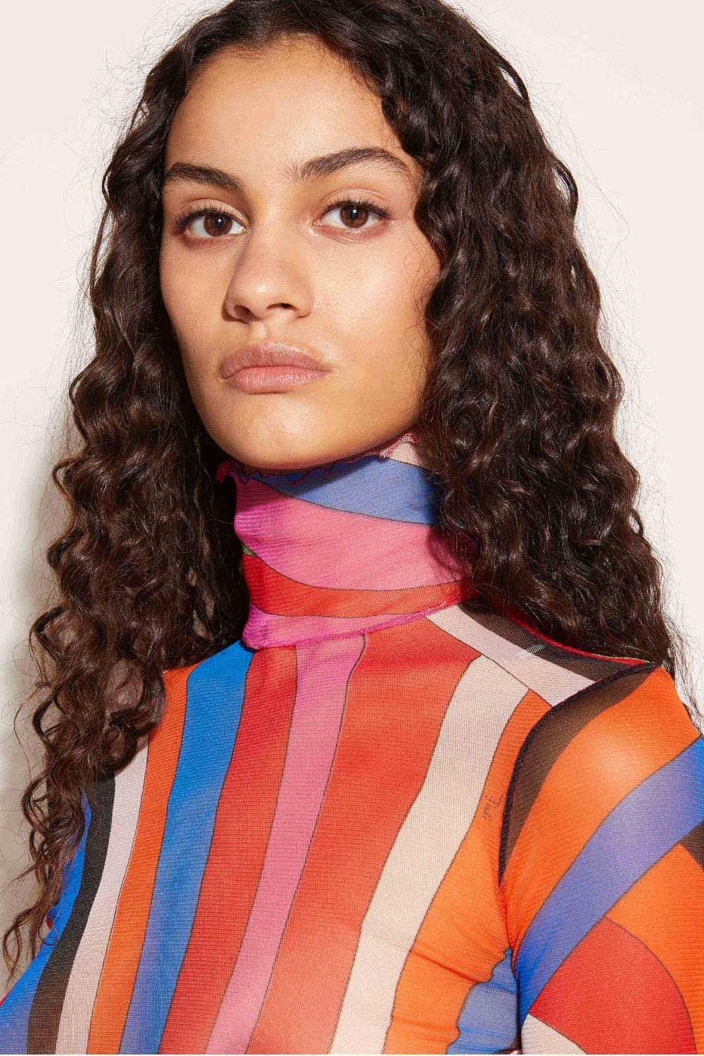 Pucci Top con stampa Iride Outlet