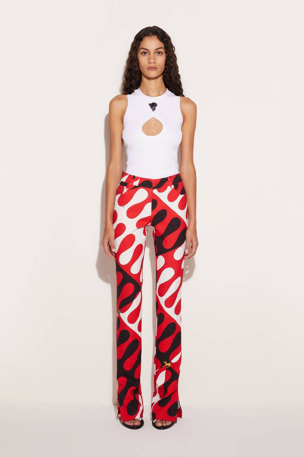 Pucci Pantaloni con stampa Leocorno Vendite Flash