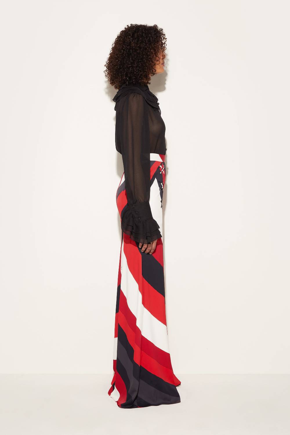 Pucci Gonna lunga con stampa Iride In Saldo