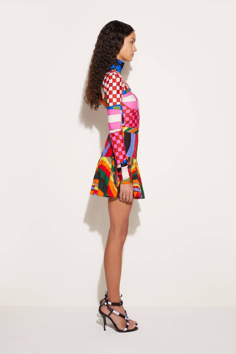 Pucci Mini abito con stampa Giardino Moda