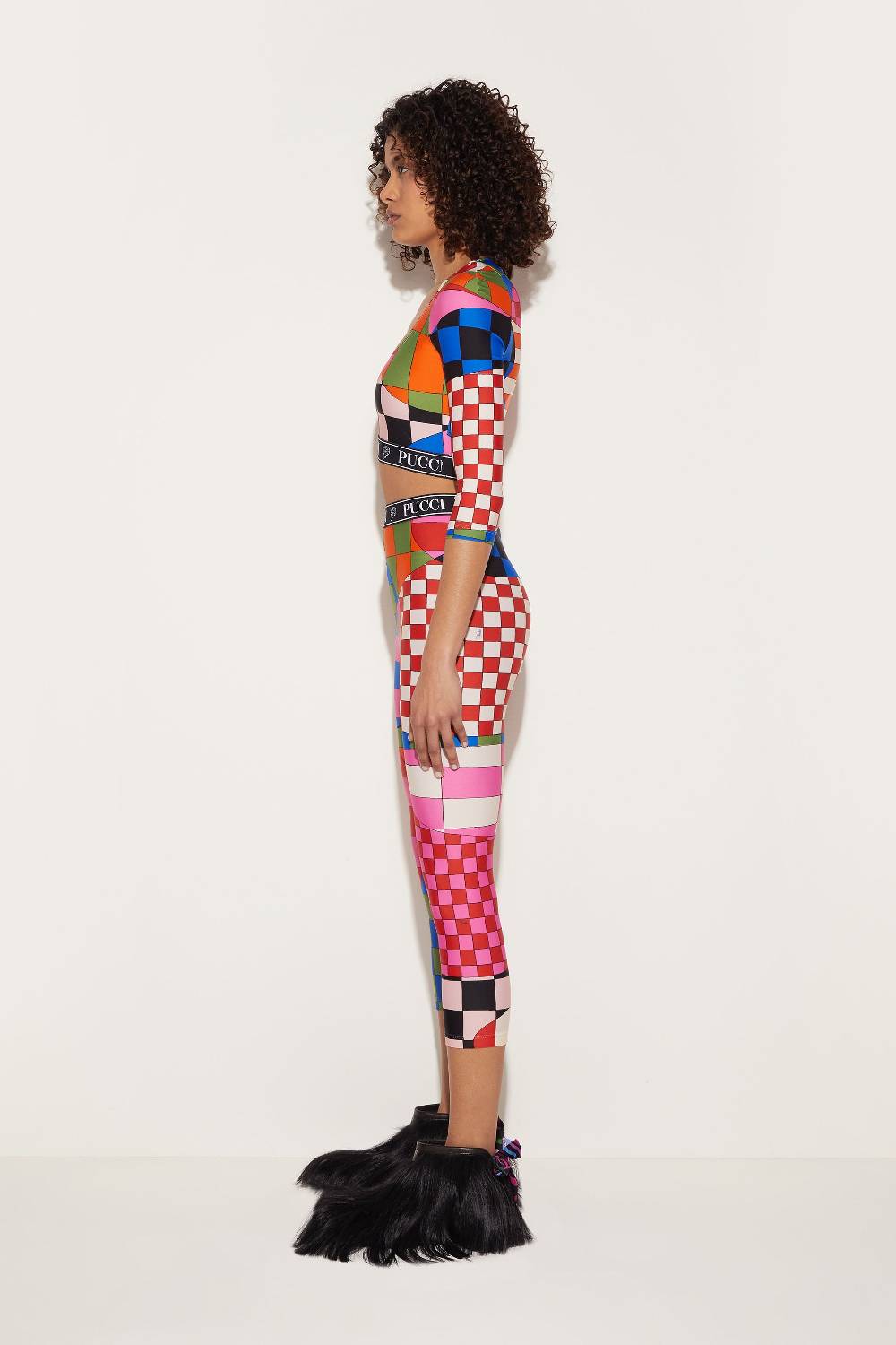 Pucci Leggings con stampa Giardino Prezzo di fabbrica