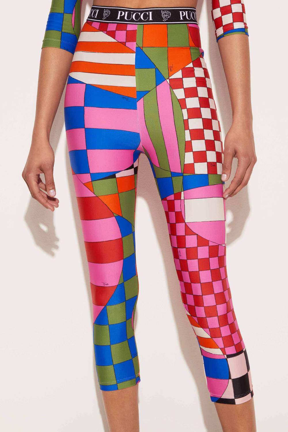 Pucci Leggings con stampa Giardino Prezzo di fabbrica
