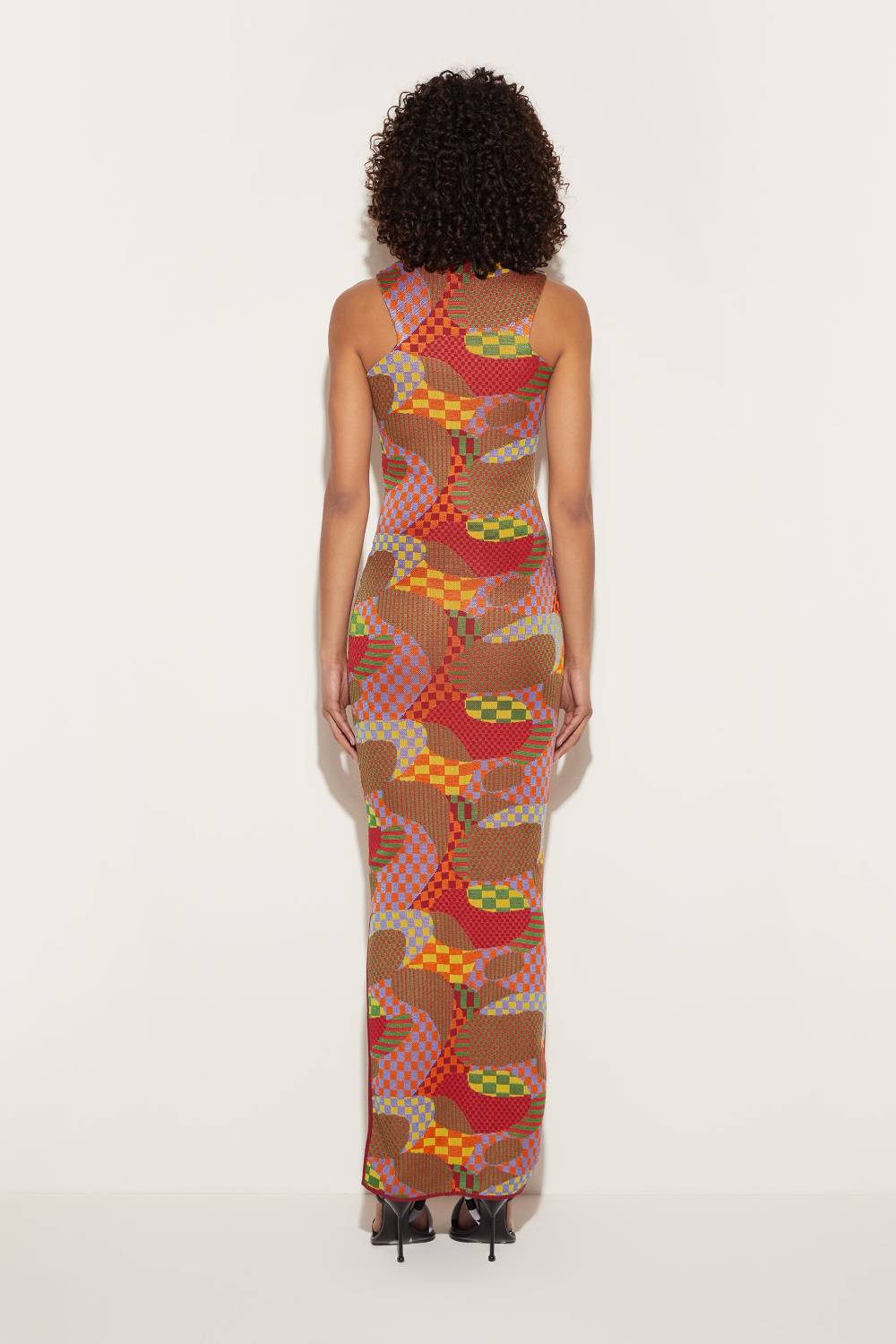 Pucci Abito lungo jacquard con motivo Giardino Offerta speciale