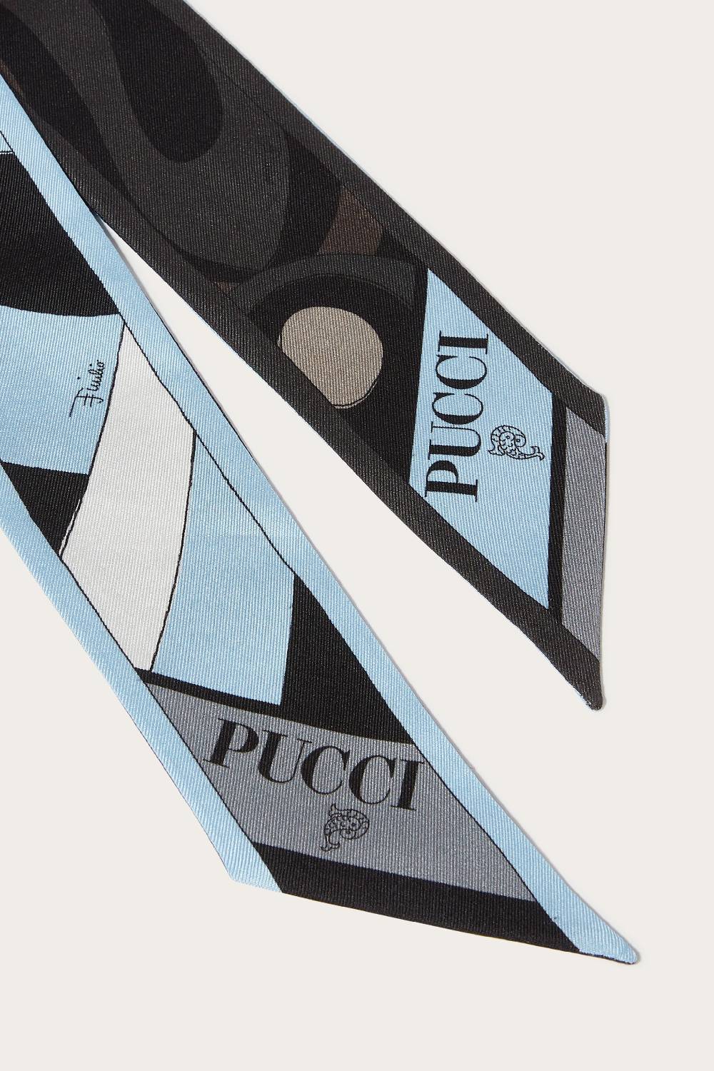 Pucci Foulard in seta con stampe Marmo e Iride Black Friday