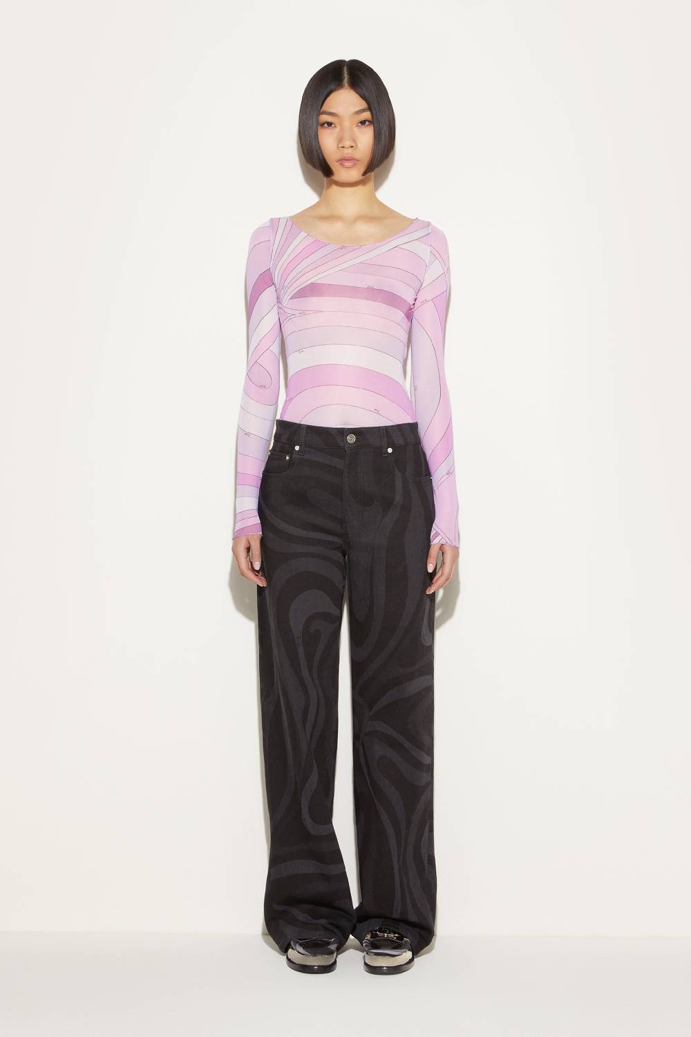 Pucci Top con stampa Iride Offerta migliore