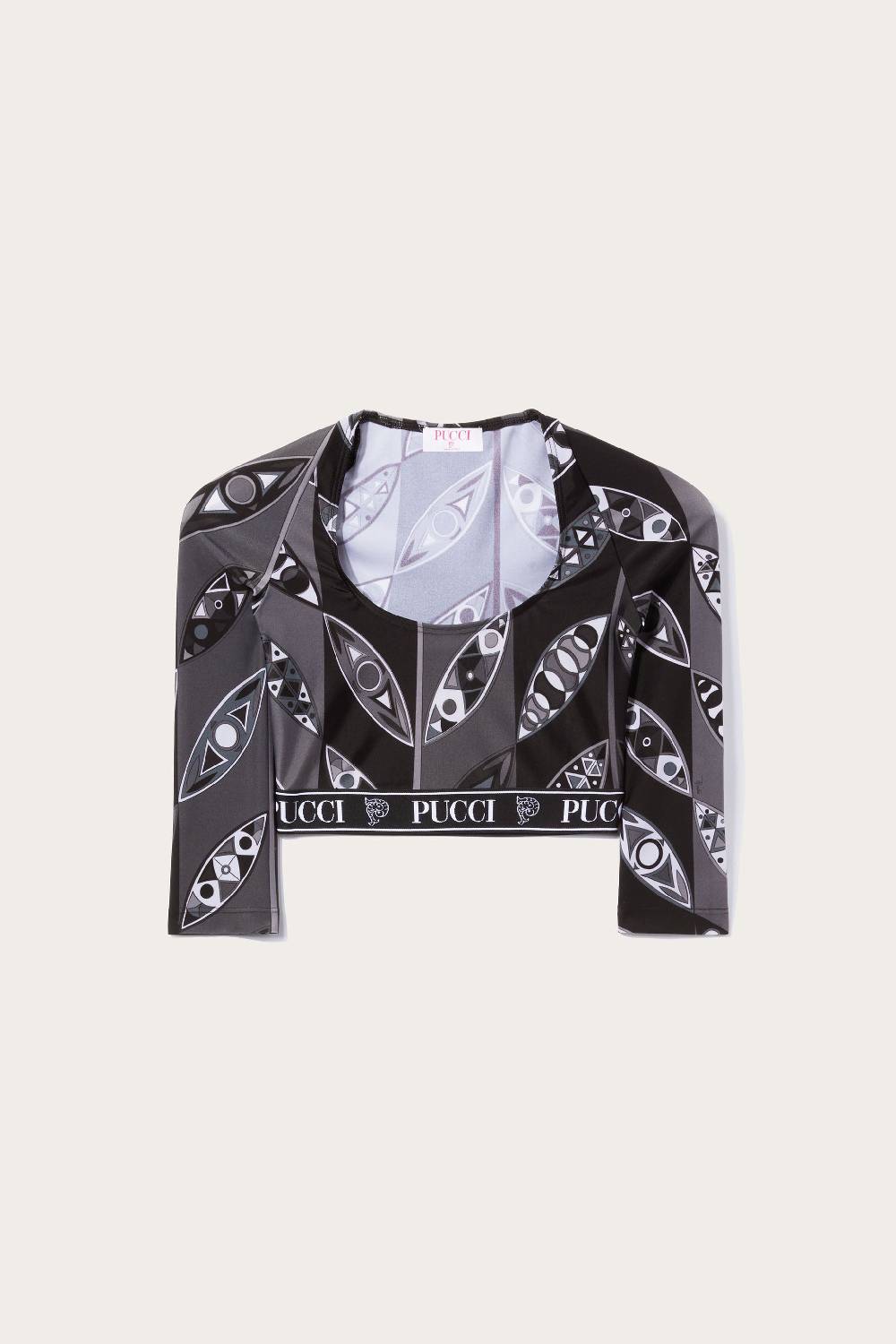 Pucci Crop top con stampa Girandole Offerta temporanea