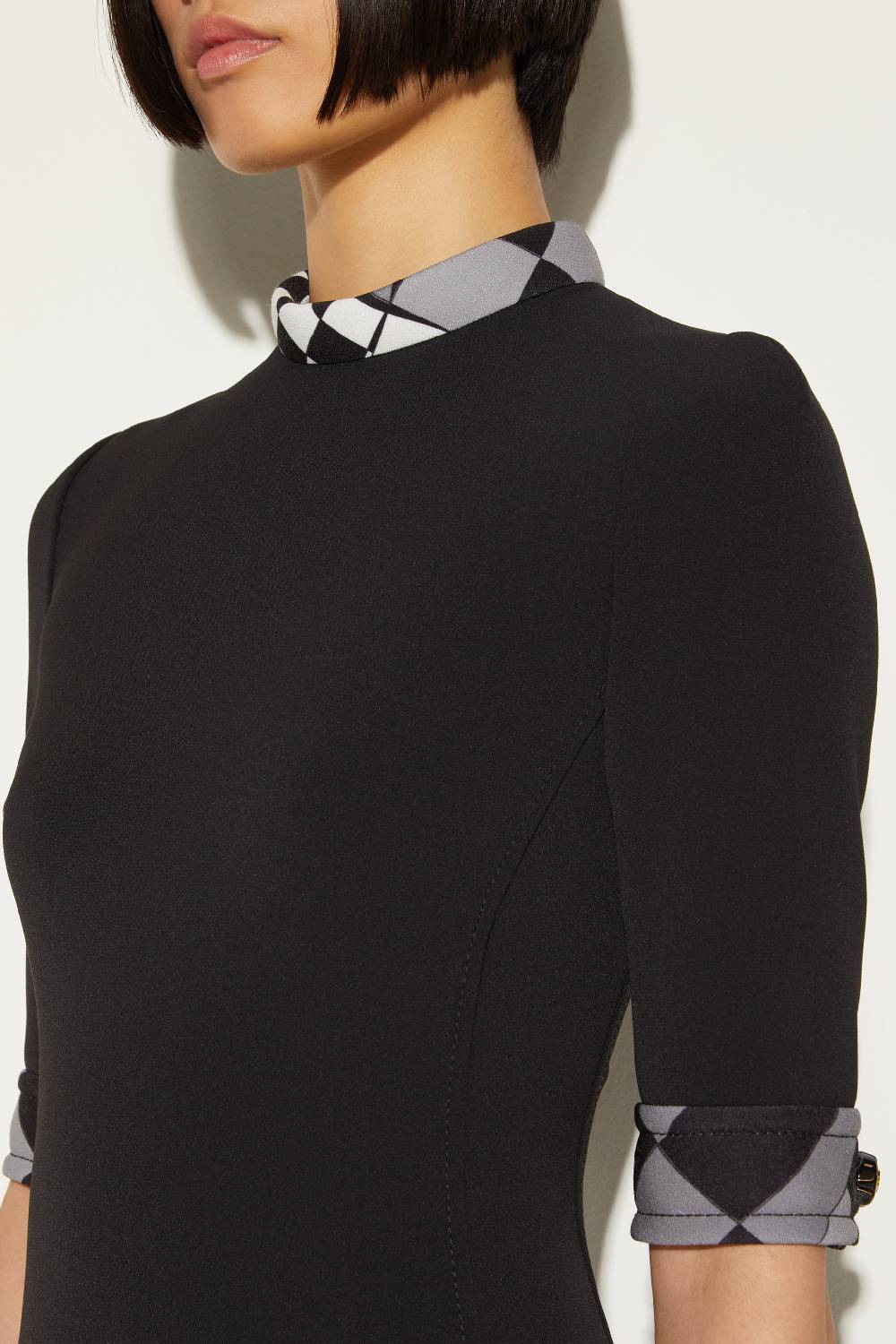 Pucci Abito lungo con colletto rialzato Offerte stagionali