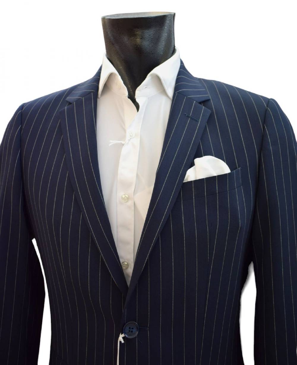 Digel Move Abito blu gessato digel in lana marzotto extra slim fit Acquista Ora