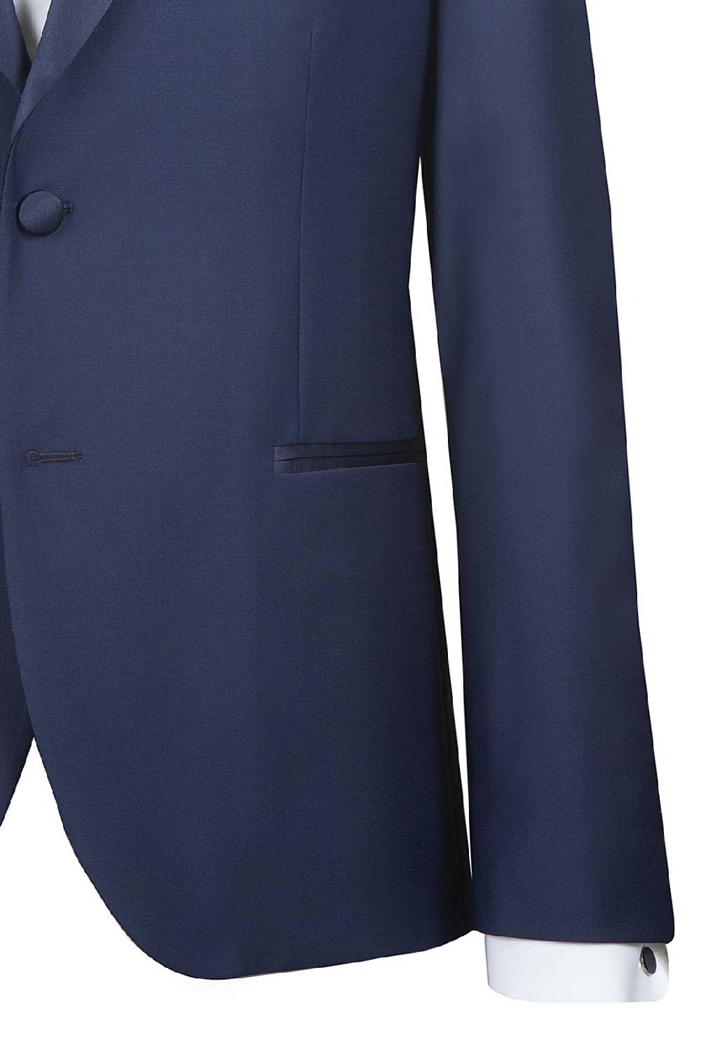 Simbols Abito smoking con gilet bluette simbols drop quattro comfort fit Promozione Limitata