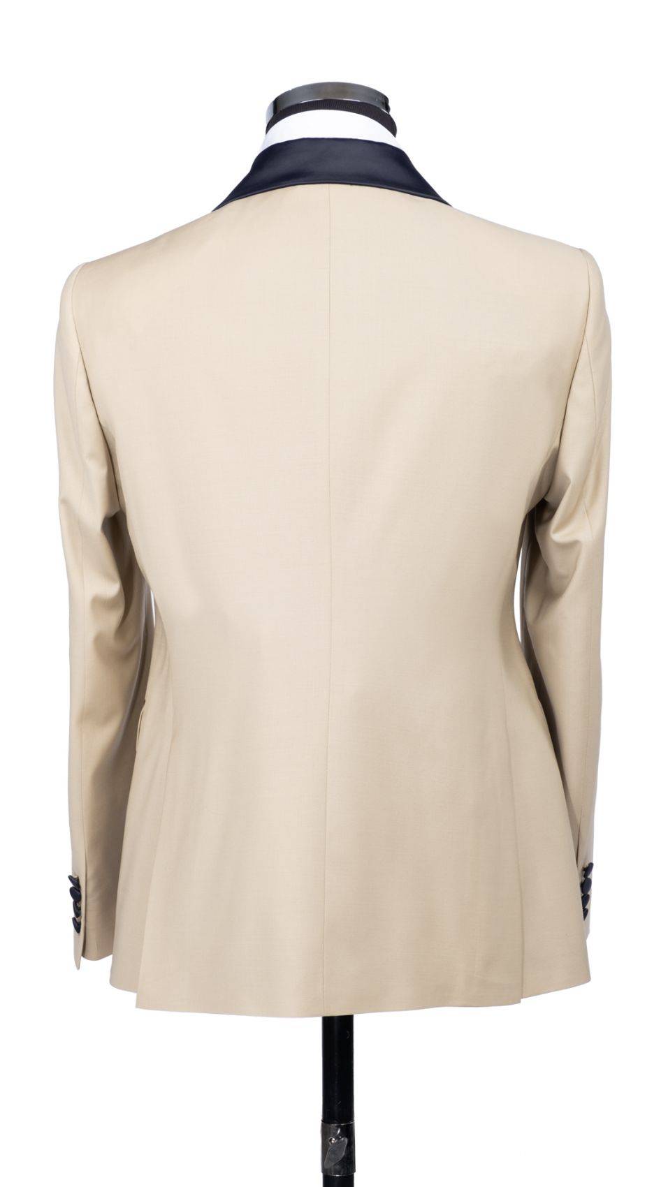 Baggi Smoking beige doppiopetto baggi cerimonia slim fit Sottocosto