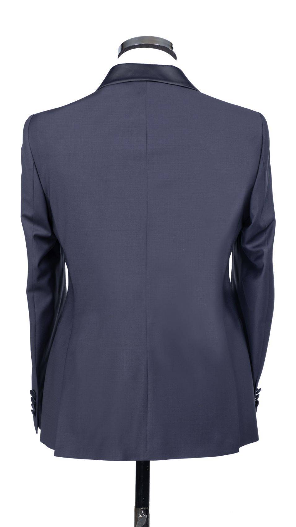 Baggi Smoking blu doppiopetto baggi cerimonia slim fit Italy