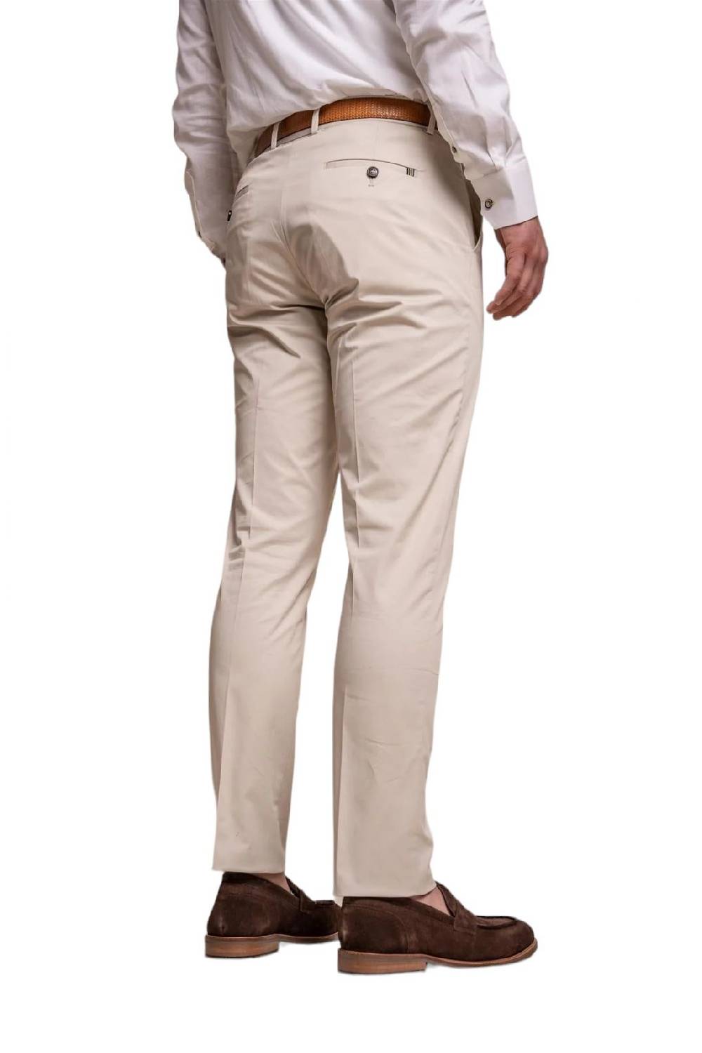 House of Cavani Abito beige cavani in cotone stretch sfoderato Economico