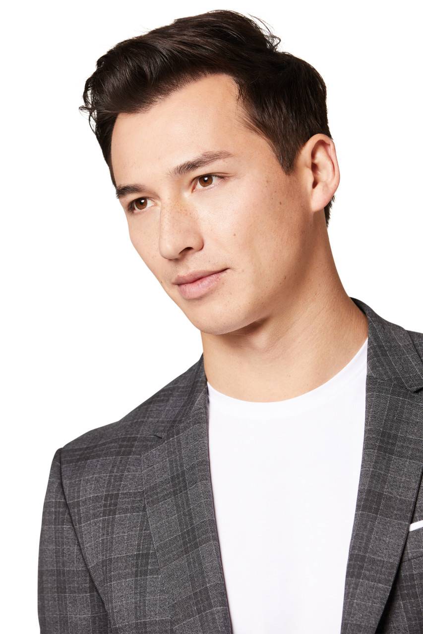 Digel Move Abito a quadri extra slim fit digel move Online