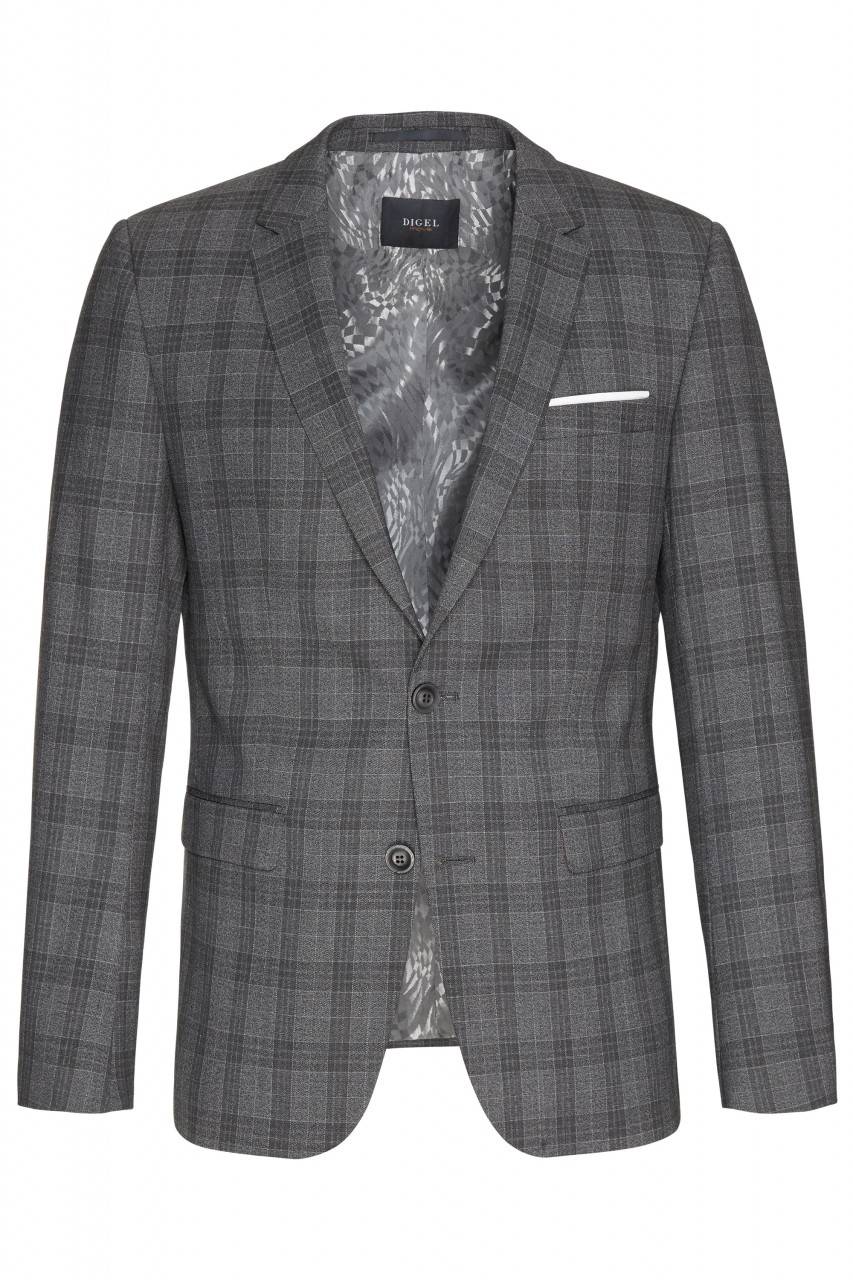 Digel Move Abito a quadri extra slim fit digel move Online
