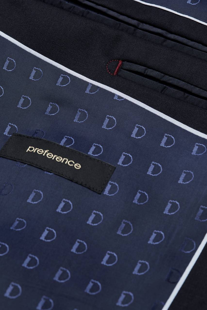 Digel Giacca blu scuro digel drop sei modern fit lana reda super 110's Offerte