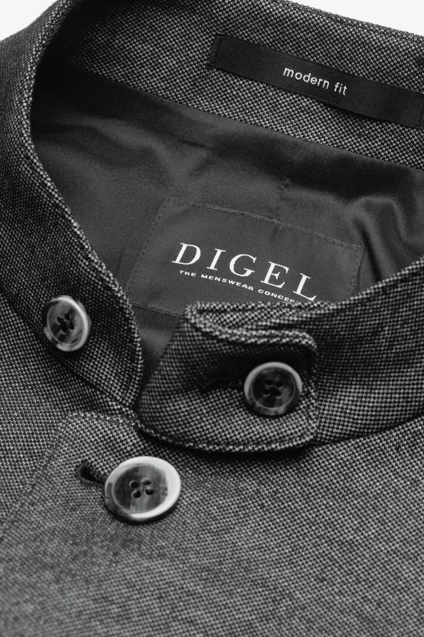 Digel Giacca alla coreana digel modern fit in jersey Vendite Flash