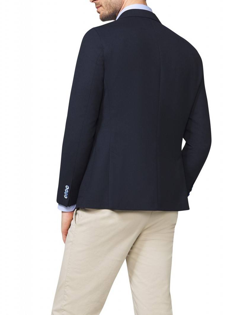 Digel Giacca blazer blu marine digel sfoderato drop sei modern fit Italy