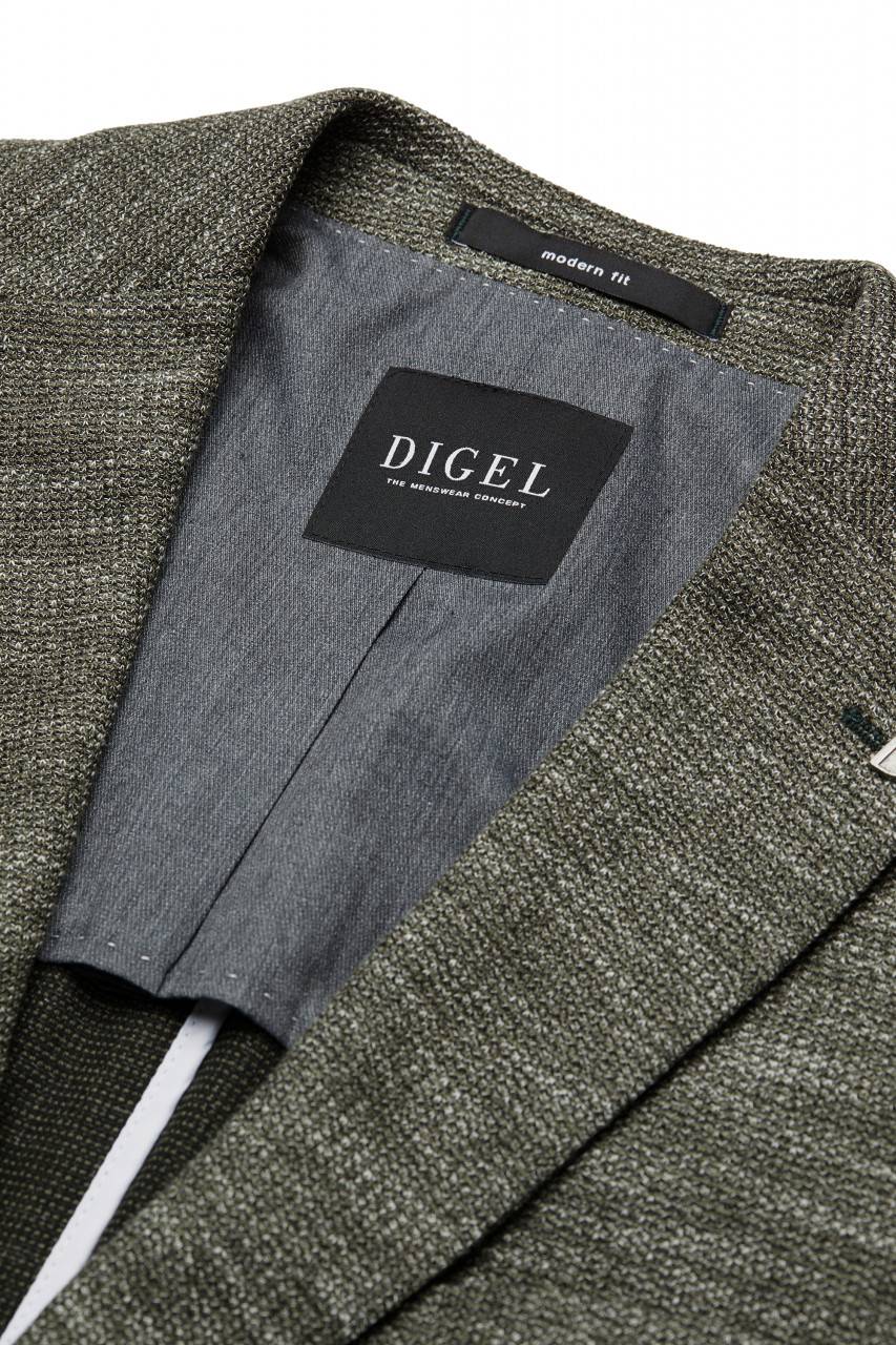 Digel Giacca in jersey verde digel drop quattro corto 2025