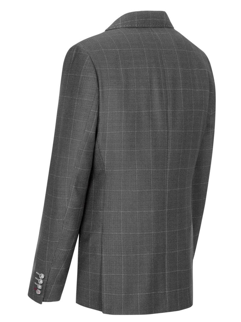 Digel Giacca grigio a quadri digel drop sei modern fit Promozione Limitata