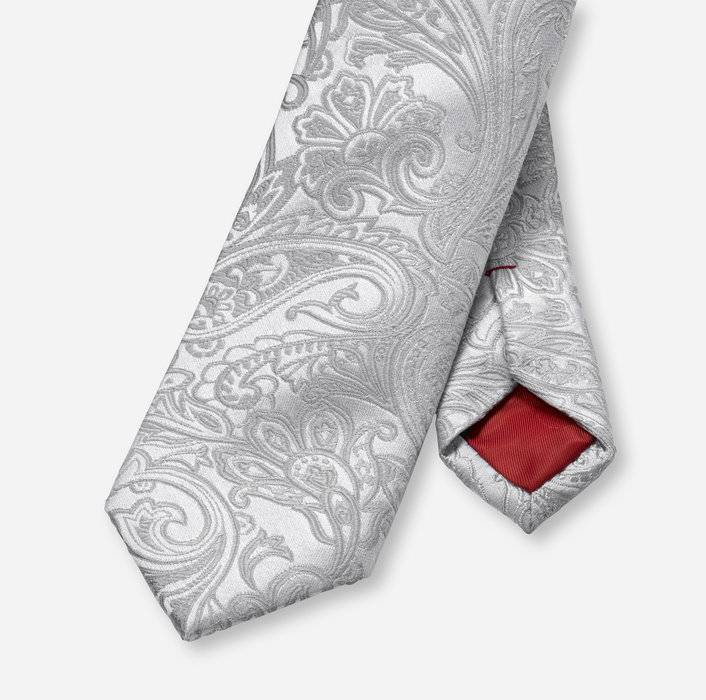 Olymp Cravatta olymp con fazzoletto da giacca in seta damascata Flash Sale