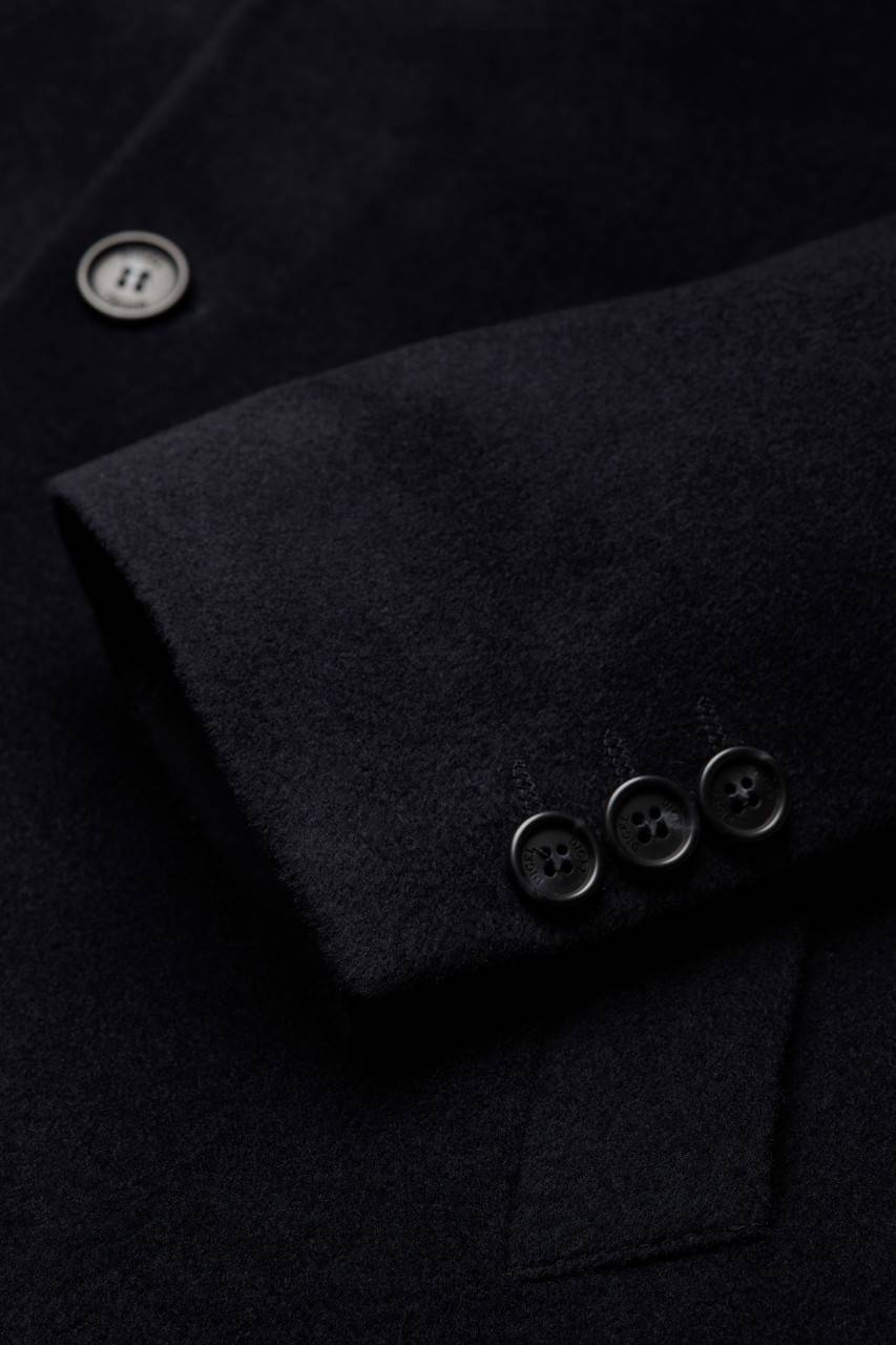 Digel Cappotto digel blu slim fit in misto cashmere Italia