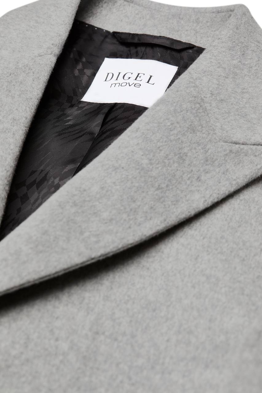 Digel Cappotto digel grigio chiaro slim fit in misto cashmere 2025