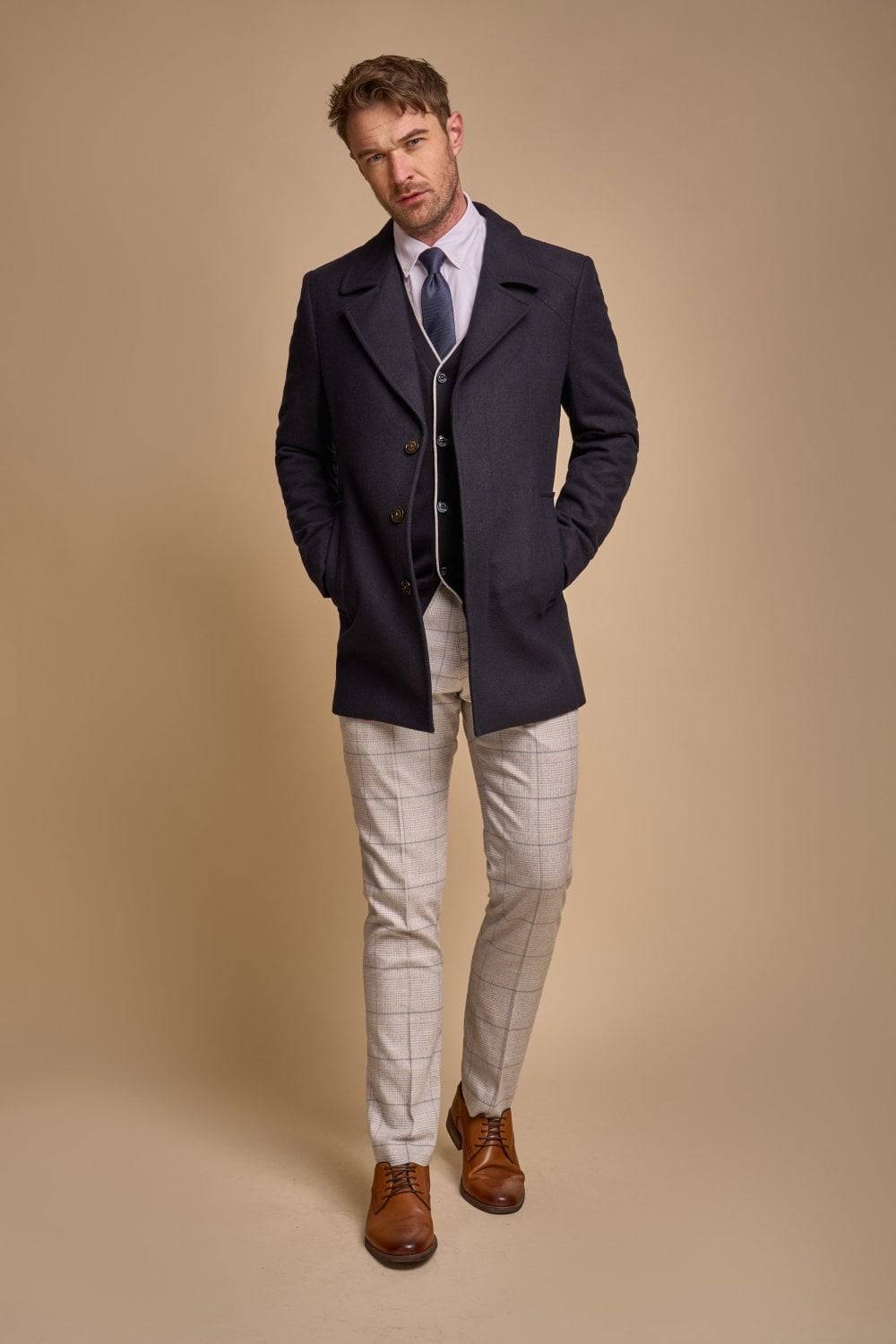 House of Cavani Cappottino moda cavani in misto lana In Linea