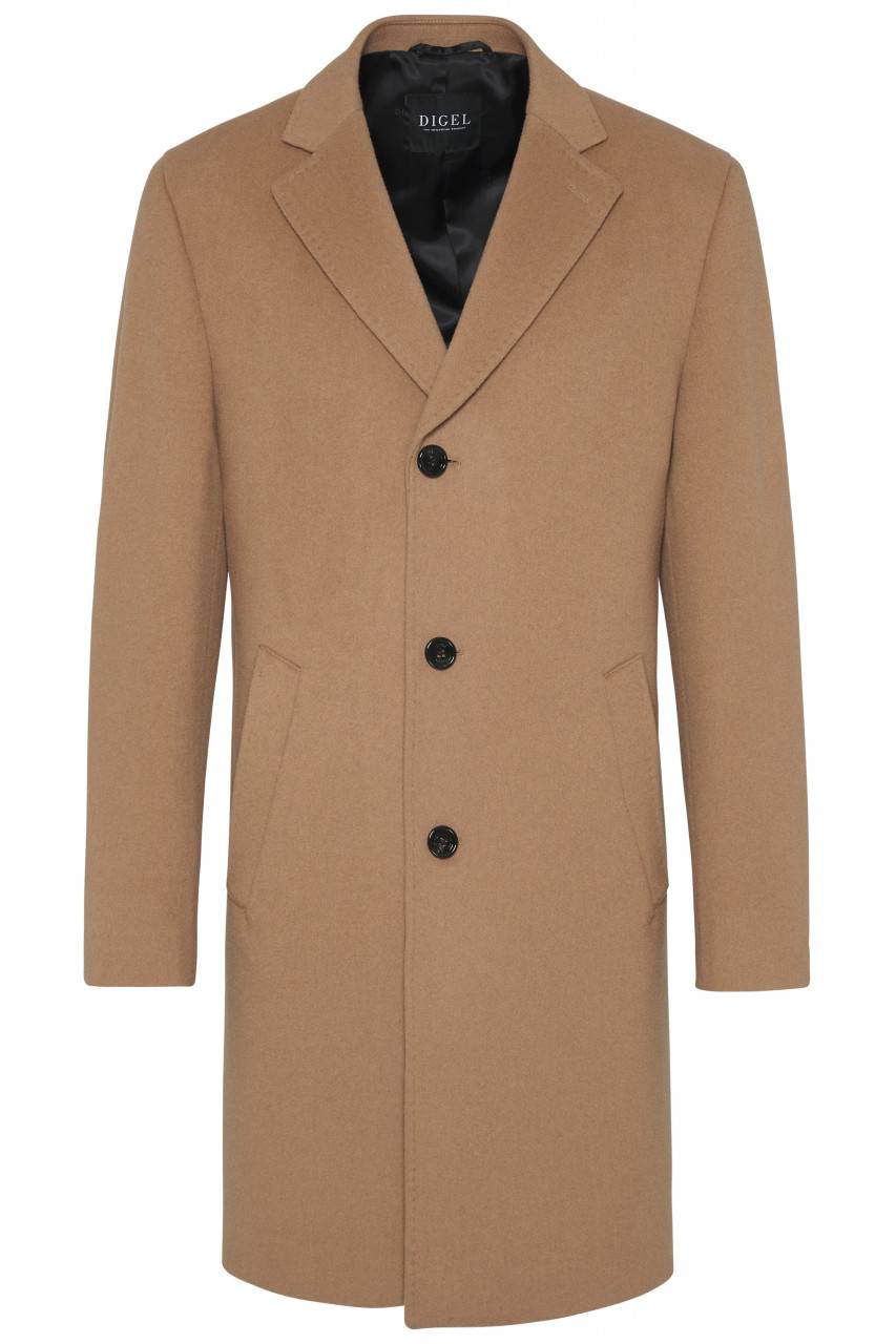 Digel Cappotto digel cammello modern fit misto cashmere