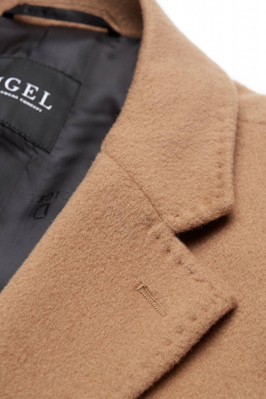 Digel Cappotto digel cammello modern fit misto cashmere Pezzi Unici