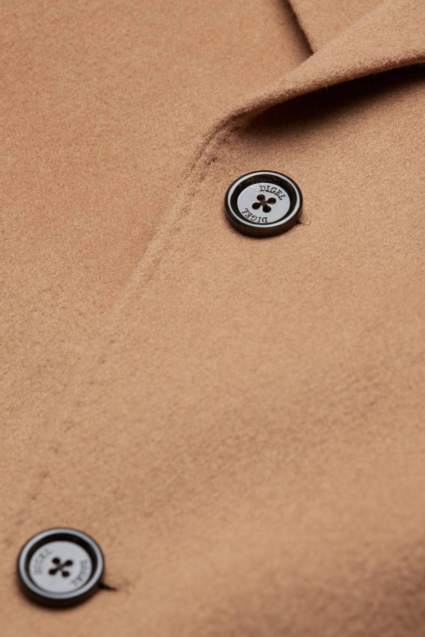Digel Cappotto digel cammello modern fit misto cashmere Pezzi Unici