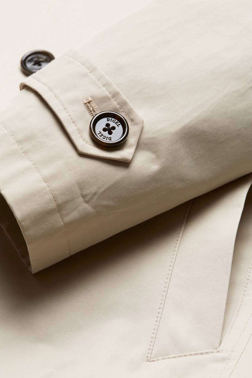 Digel Impermeabile trench beige digel modern fit Soddisfazione Garantita