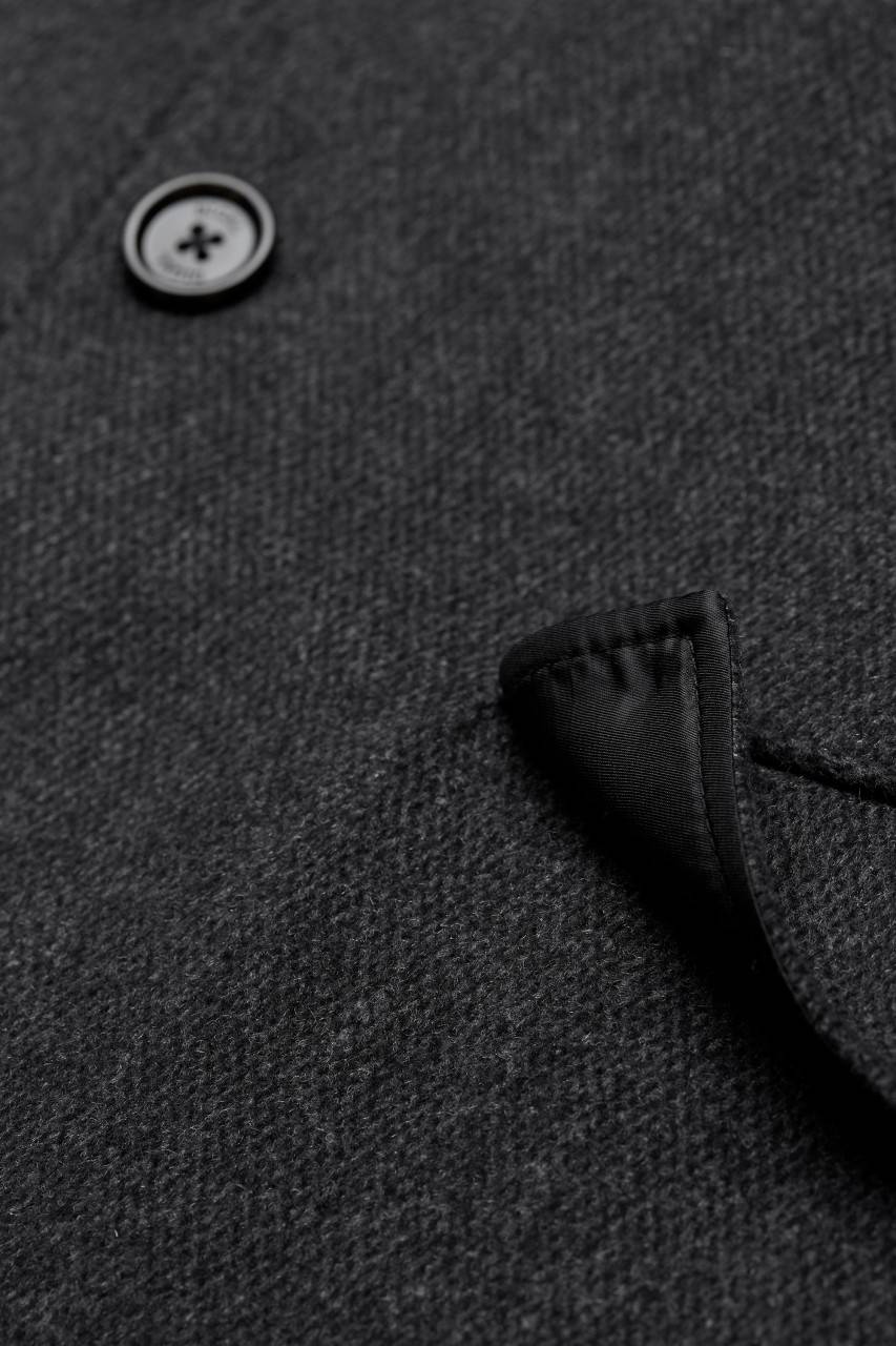 Digel Cappotto grigio scuro digel con pettorina antivento staccabile Consegna Veloce