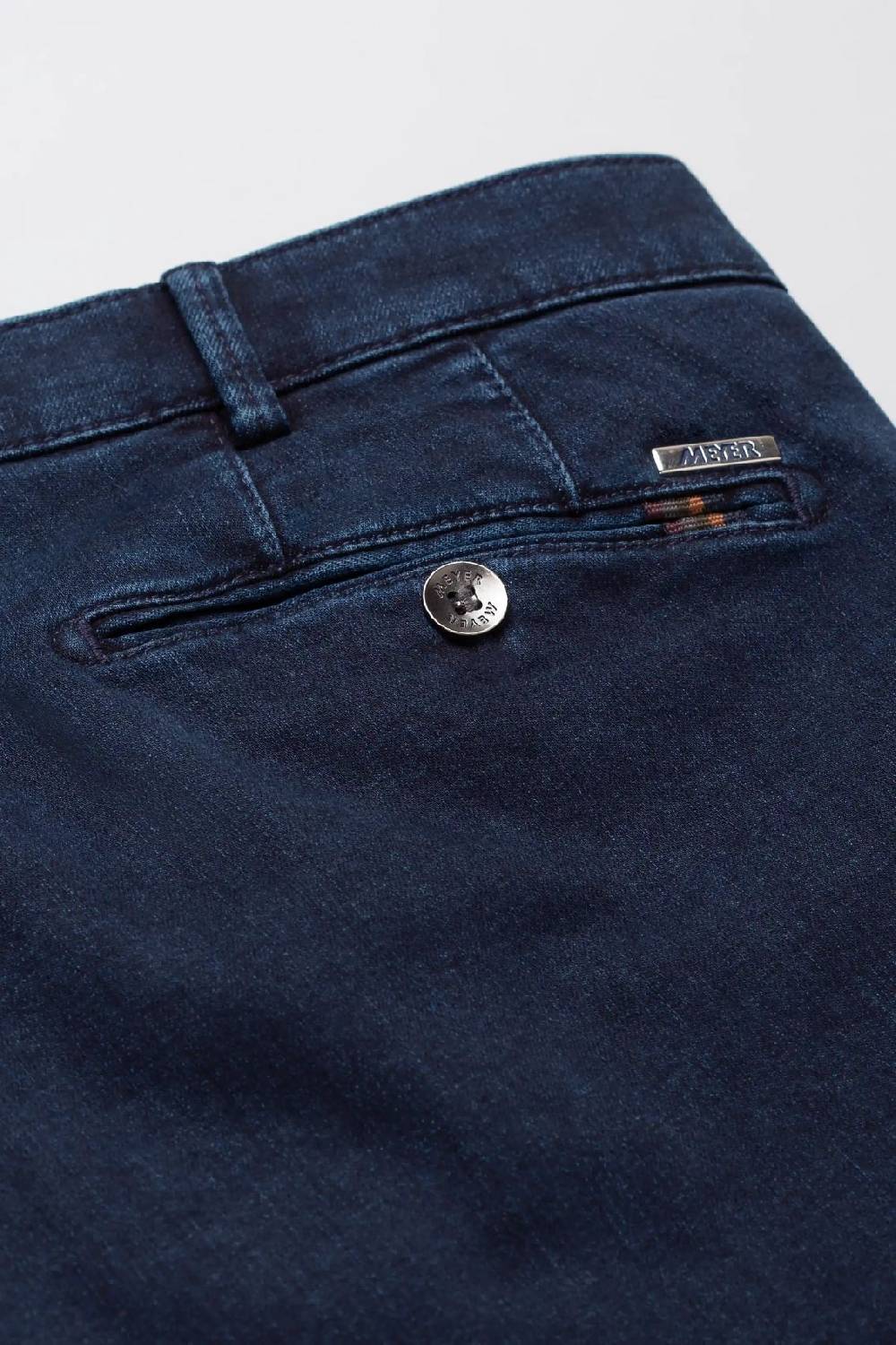 Meyer Jeans meyer in denim tencel™ dark blu stone modern fit Sottocosto